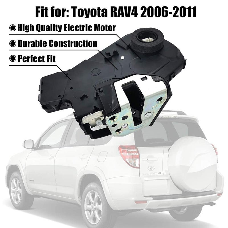 FEXON Liftgate Actuator for 2006 2007 2008 2009 2010 2011 Toyota RAV4 Rear Trunk Latch Hatch Lock, Fit Tailgate Door 69110-0R010 69110-42130 69110-42131 931-406 - Image 2